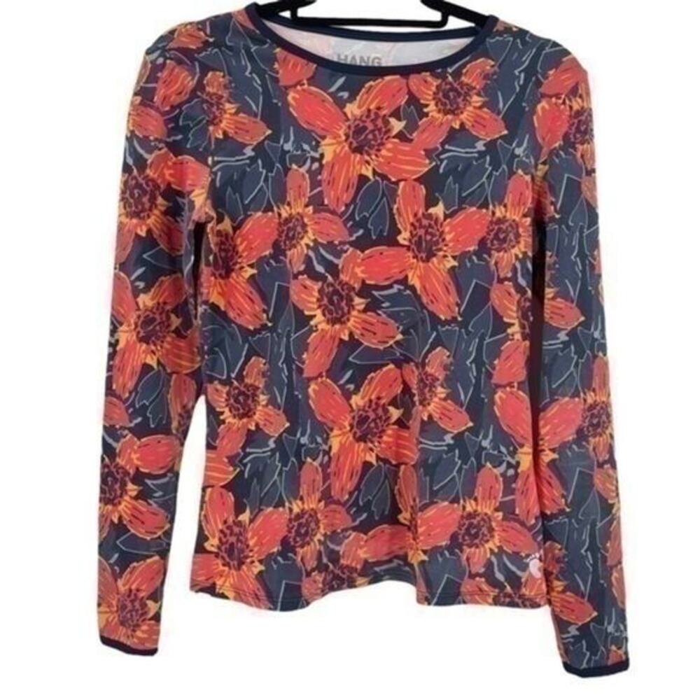 Hang Ten Womens Long Sleeve Rashguard XS